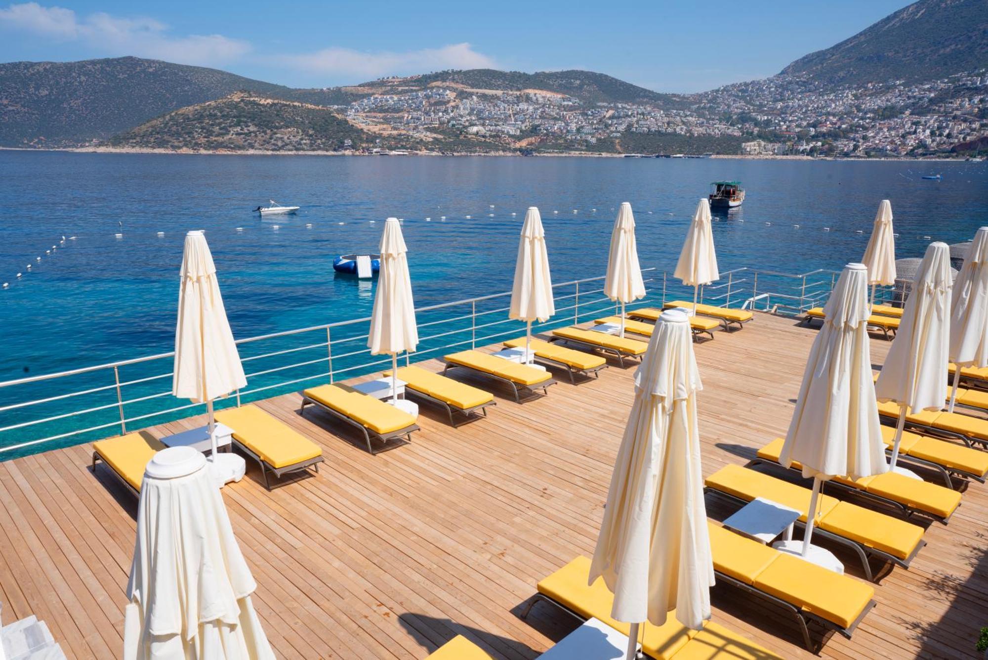 Greenbeach Hotel Kalkan Kültér fotó